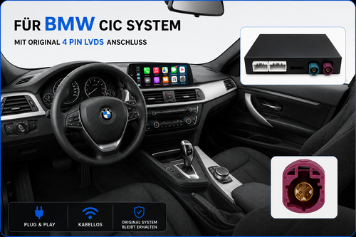 BMW Apple CarPlay Nachrüstung - CIC Sytsem